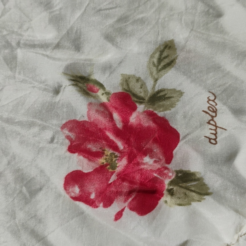 100 Silk Vintage Gap Italian Roses Square Floral Scarf Silk Scarf Eplvc